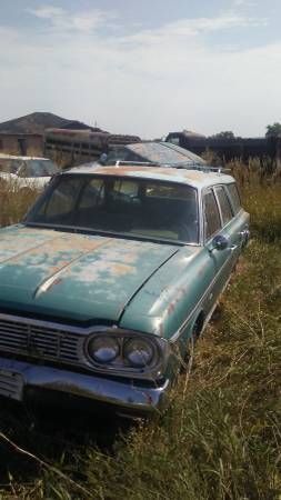 rambler wagon patina rat rod barn find