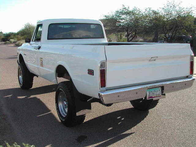 350, lifted 4x4, fuel injection, ac, flowmasters, edelbrock intake, 4" lift, az