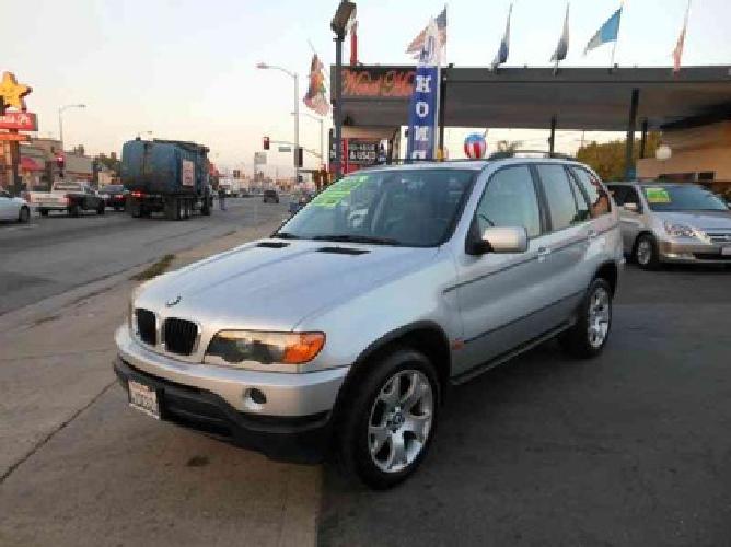2002 bmw x5 3.0i gray leather, bmw sport alloy wheels, xenon headlights in north hollywood, ca