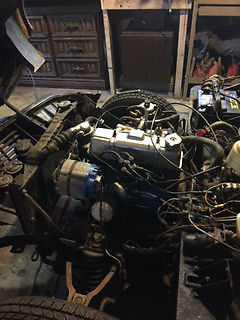 1974 triumph spitfire 1500 conv. project car