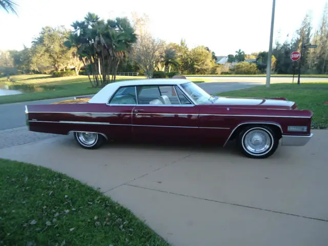 1966 cadillac coupe deville - beautiful car - very pretty -nice inside and out