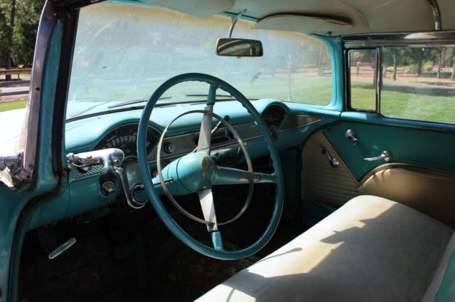 1955 chvey bel air 2 door hard top barn find