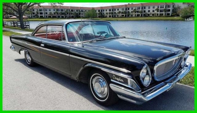 1962 chrysler newport v8 gasoline 3-speed automatic rwd cloth interior florida