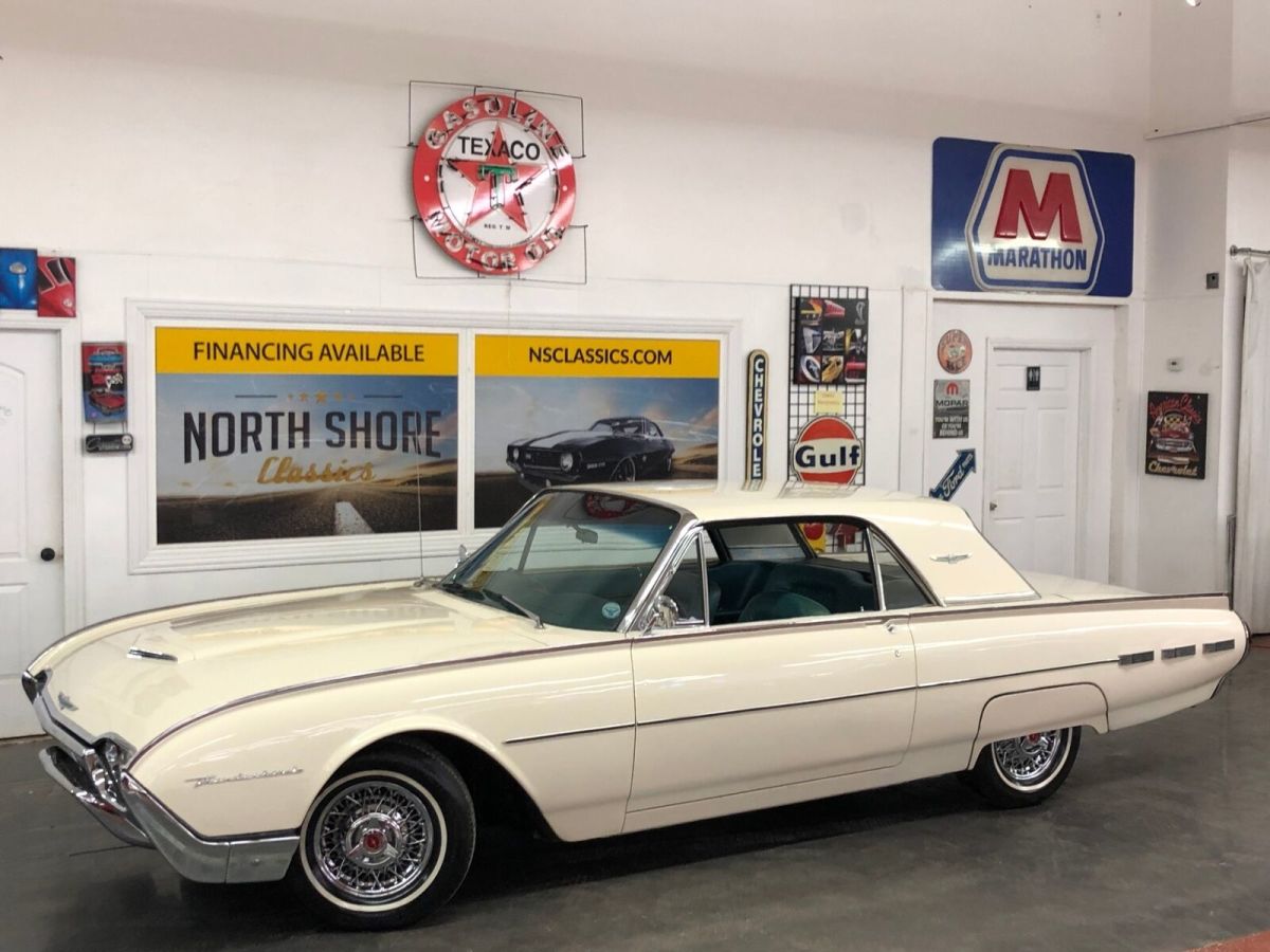1962 ford thunderbird, white with 69,115 miles available now!
