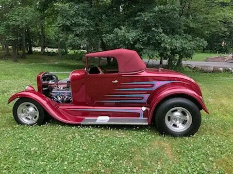 1929 ford roadster red rwd automatic roadster