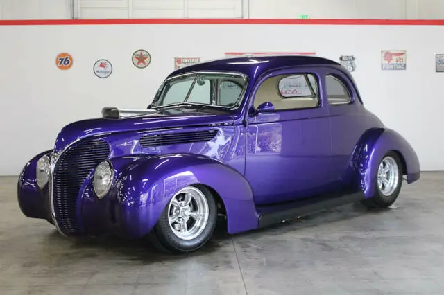 1938 ford 81a 650 miles purple coupe