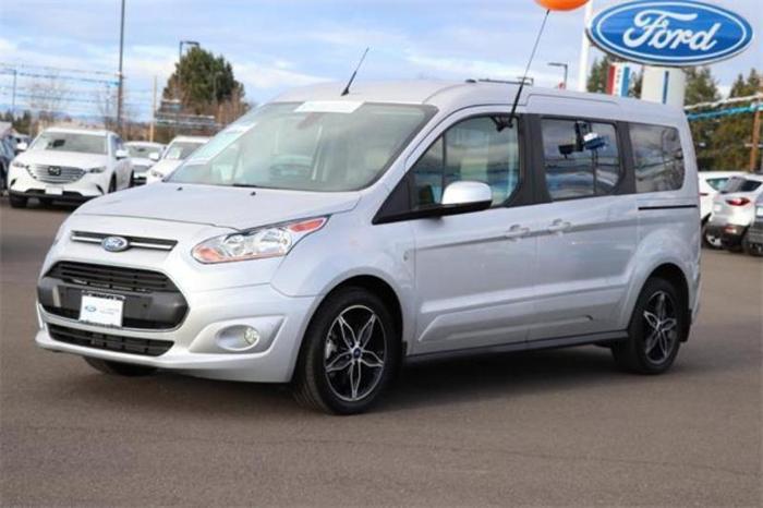 2016 ford transit connect wagon titanium titanium 4dr lwb mini-van w/rear liftgate for sale in medford, oregon