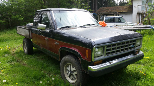 1988 ford ranger, rare----turbo diesel----, 4x4, 5 speed, extended cab