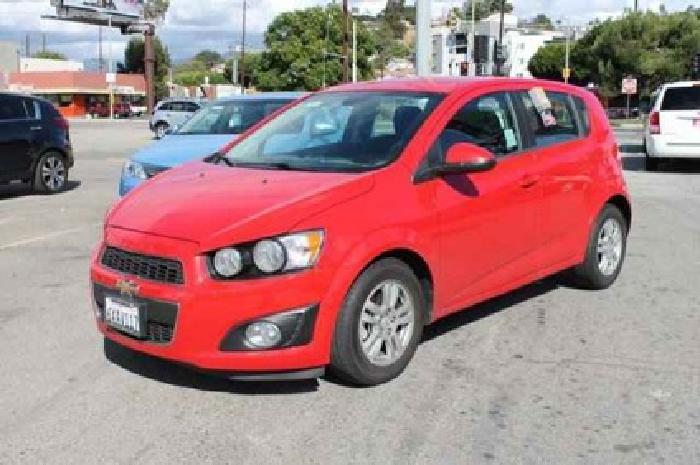 2012 chevrolet sonic lt in los angeles, ca