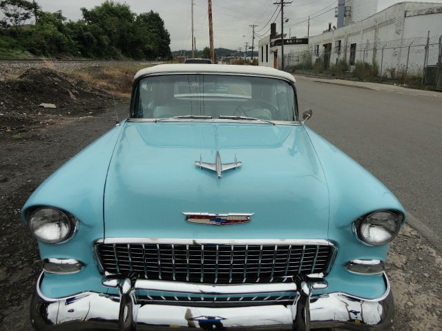 1955 chevy belair conv. restored - no reserve - power top