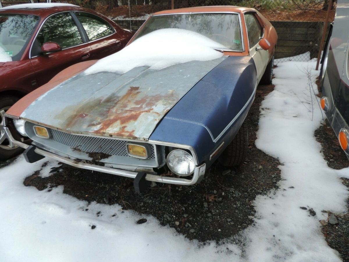 1974 amc javelin coupe 304 v8 project needs restoration no title