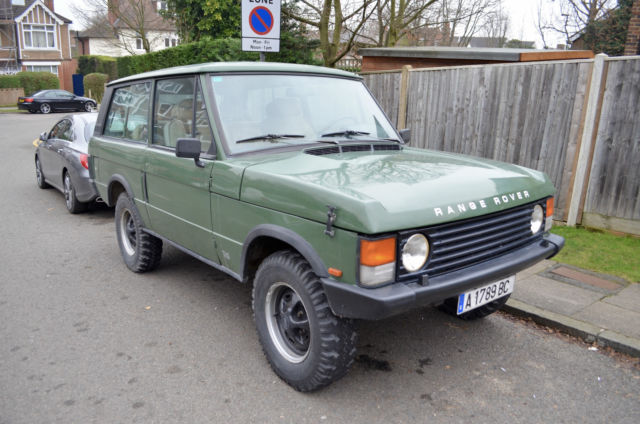 land rover range rover 2-door 2.5l vm turbo diesel