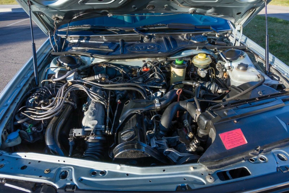 1989 silver audi 200 turbo 2 owner car