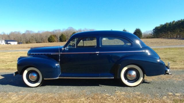 1941 chevrolet master deluxe 2 door with original motor and manual trans