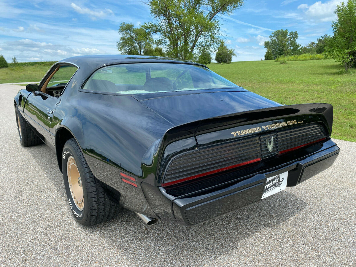 1981 turbo trans am 301ci - v8, turbo charged, ws6, phs, 77k miles, black