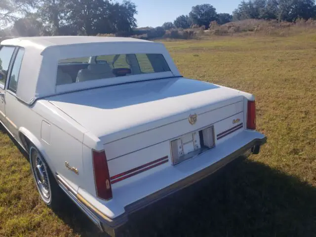 1987 cadillac de ville coupe 2-door 4.1l a classic- antique