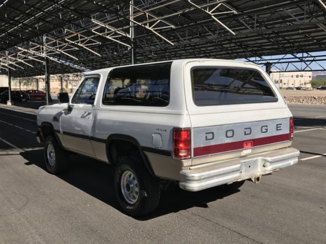 no reserve 1993 dodge ramcharger canyon sport sport utility 4x4 137k miles