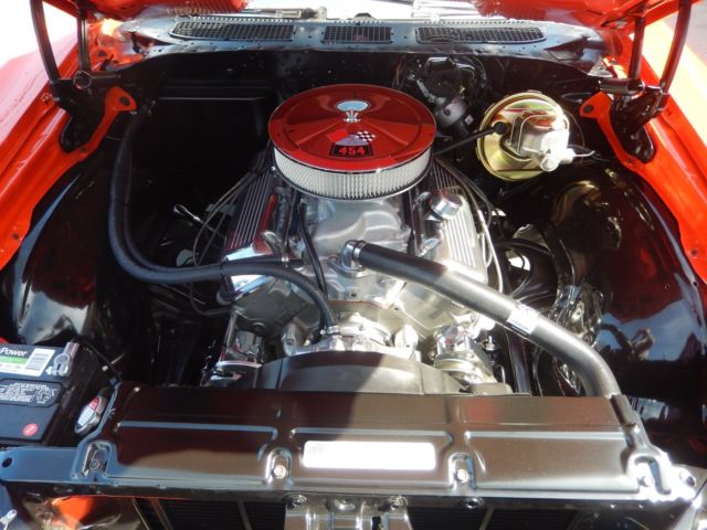 1970 chevrolet chevelle ss hugger orange 468 4 speed 4 wheel disc