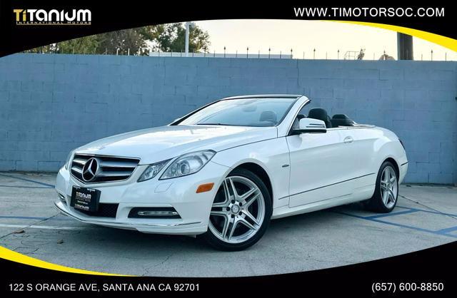 2012 mercedes-benz e-class e 350 convertible 2d