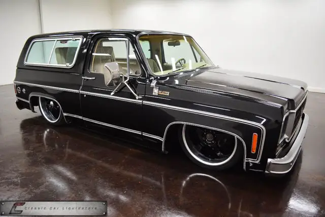1978 chevrolet blazer custom air ride 350 automatic 22" wheels