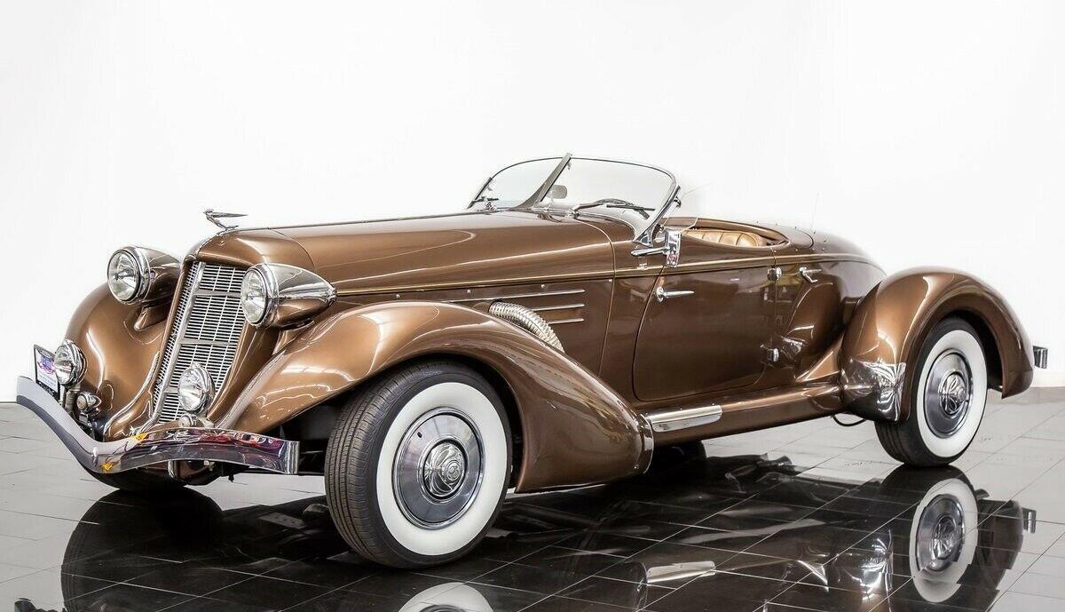 1974 auburn 866 boattail speedster by glenn pray 429ci v8 8305 miles