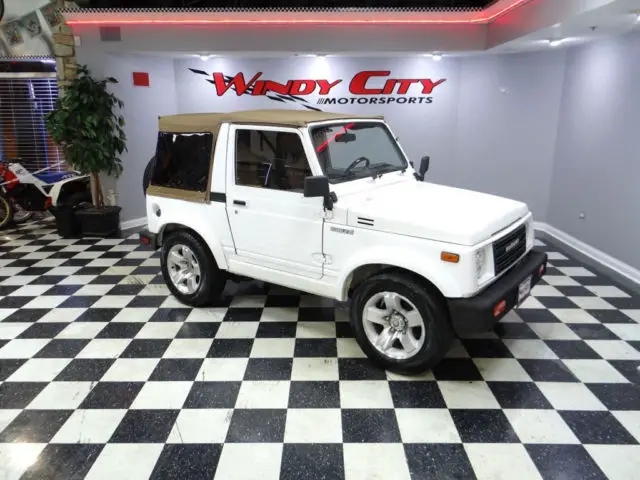 suzuki samurai js suv soft top 5-speed low miles custom interior clean tx truck!