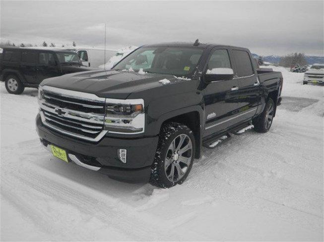 2018 chevrolet silverado 1500 4x4 crew cab high country for sale in bozeman, montana