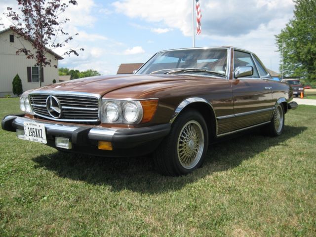 1983 mercedes-benz 380 sl, 73k miles no winters, no rust