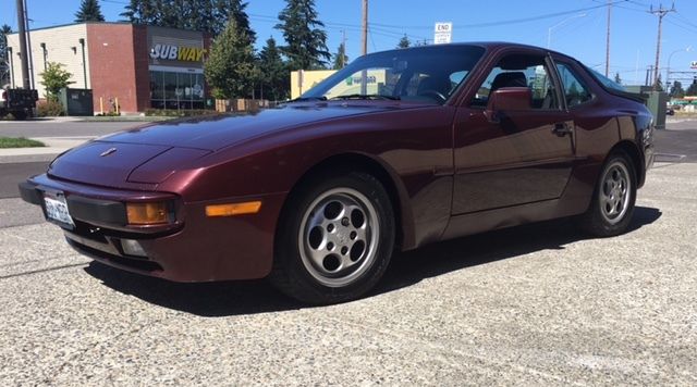 1987 porsche 944 coupe 2-door 2.5l
