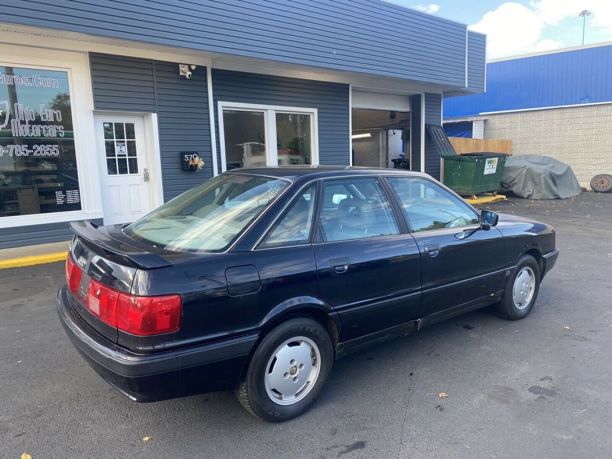 1991 audi 90 sedan blue fwd automatic