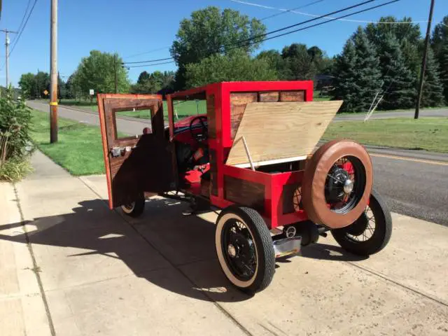 ford model t 1931 chassis custom wooden cab - make your own hot rod!!