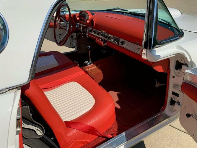 1956 ford thunderbird convertible v8 for sale in flint, michigan
