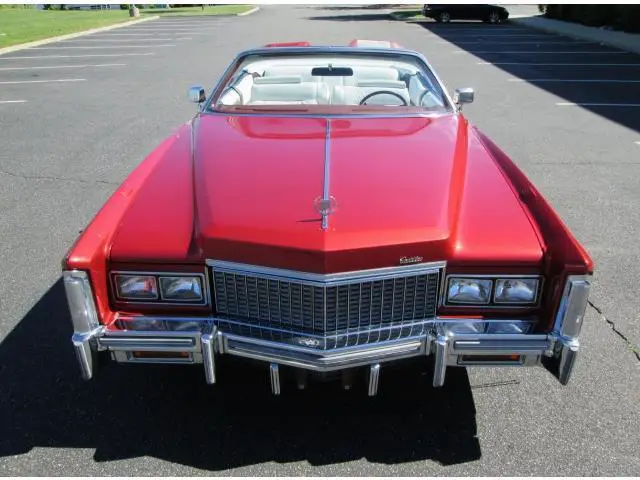 1976 cadillac eldorado convertible only 51k miles beautiful color rare find