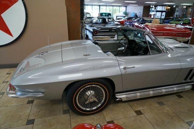 1966 chevrolet corvette l36 0 miles silver pearl