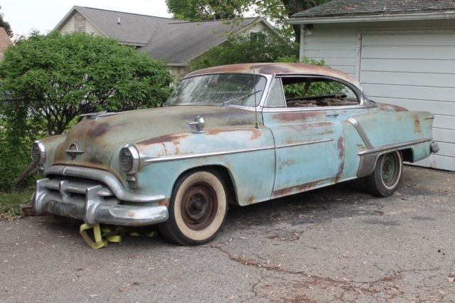 1952 oldsmobile 98 holiday hardtop coupes bogo rocket rat rod barn finds solid