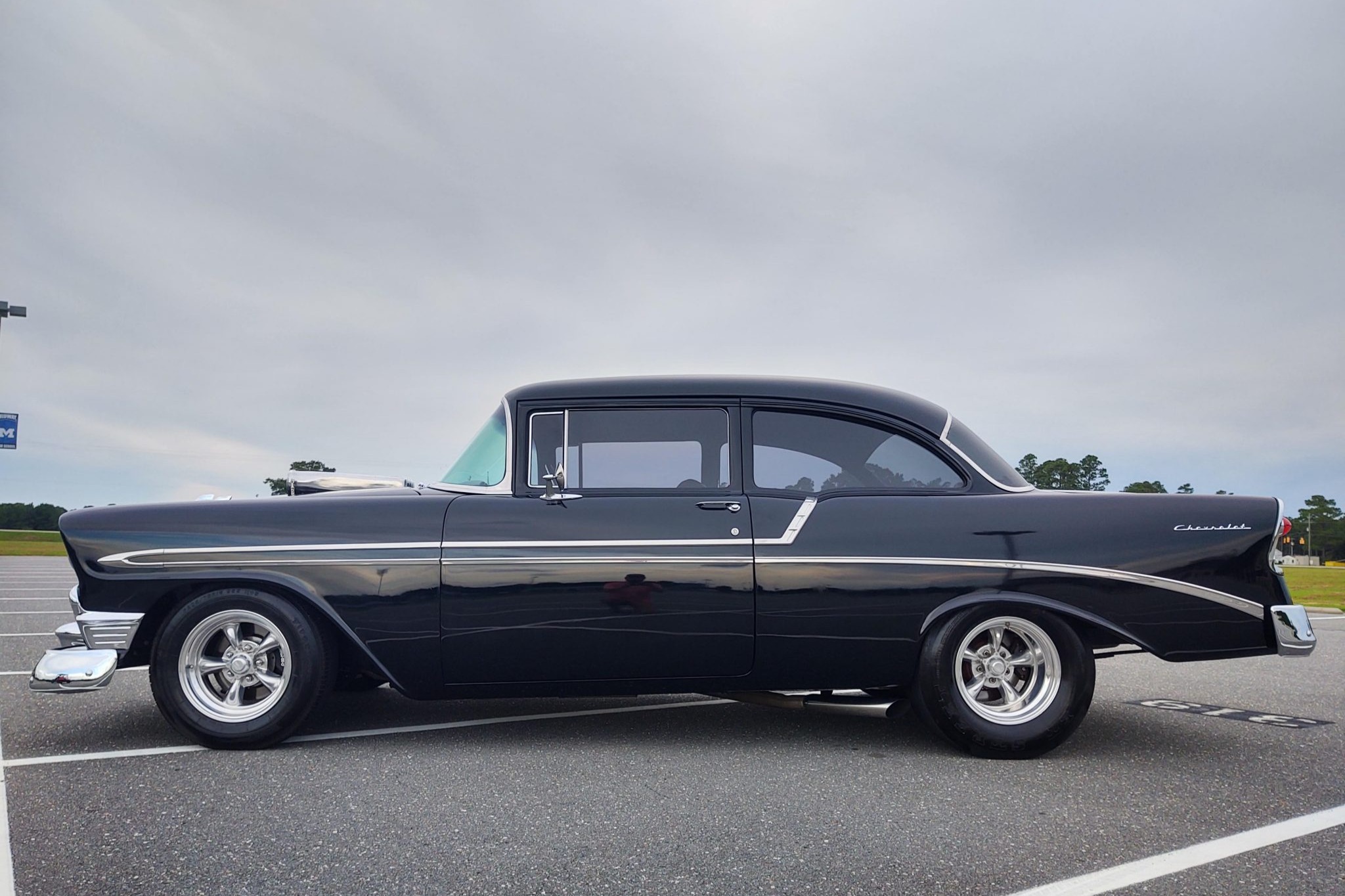 1956 chevrolet 150 2-door sedan 4-speed