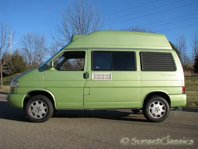 1991 vw eurovan westfalia with 26k orig kilo (about 16k miles) diesel camper bus
