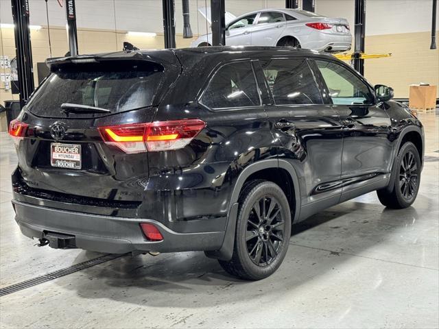 2019 toyota highlander se