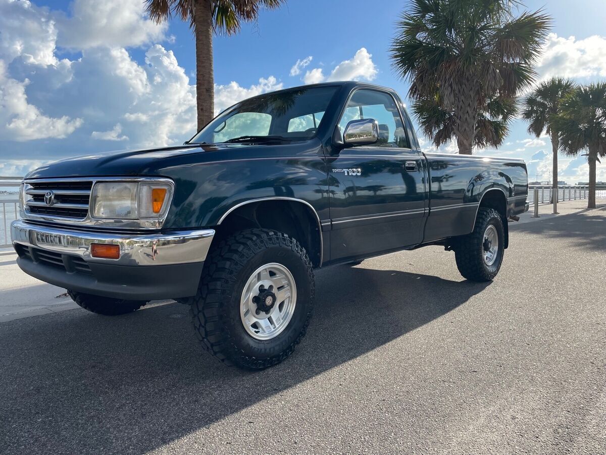1994 toyota t100 pickup green 4wd automatic sr5