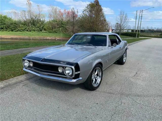 1967 chevrolet camaro ss super sport silver