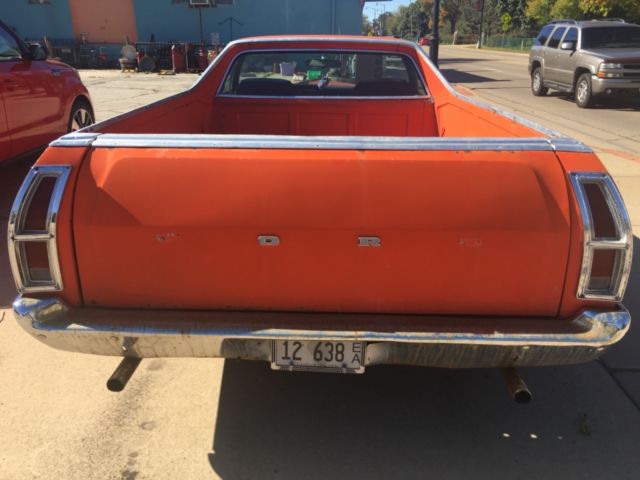 rare special order 1972 ford ranchero gt 351 big block muscle car torino