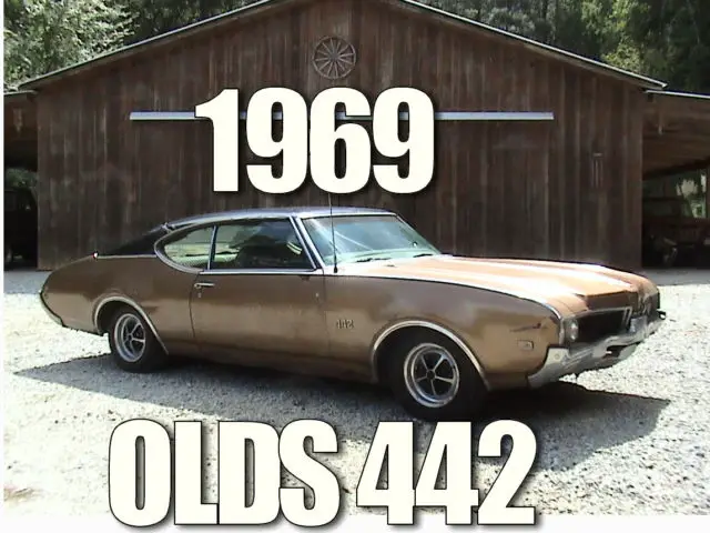 1969 oldsmobile 442 fastback coupe. numbers match. real deal !!
