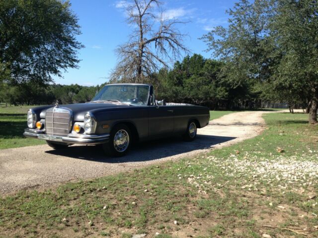 1970 mercedes-benz 280se chop top convertible