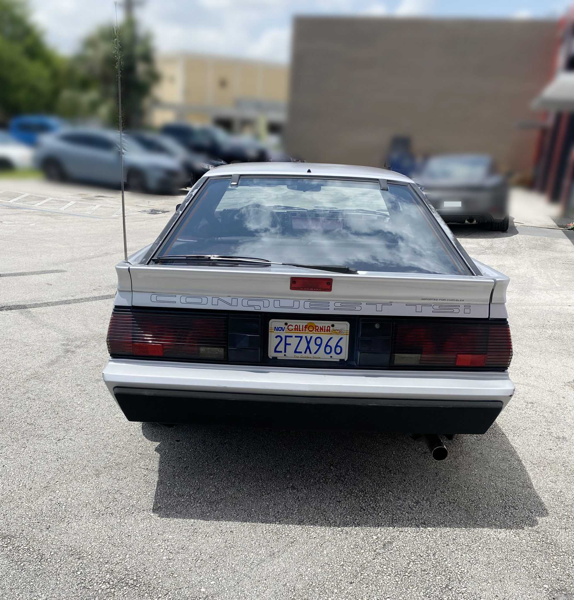 1987 chrysler conquest tsi 5-speed