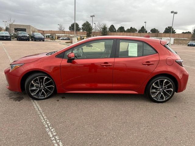 2019 toyota corolla hatchback xse