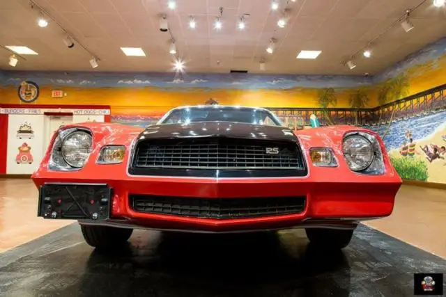chevrolet camaro red/black with 1,349 miles, for sale!