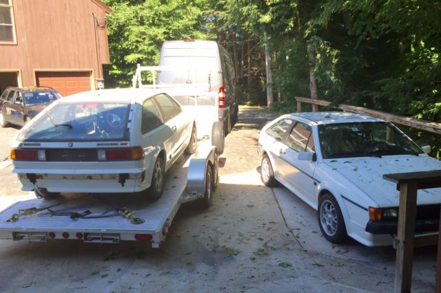 1988 volkswagen scirocco 16v (twin cars plus large collection of new/used parts)
