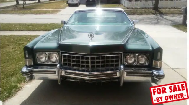 1973 cadillac eldorado convertible 8-cylinder gas 4-speed automatic rwd c84368