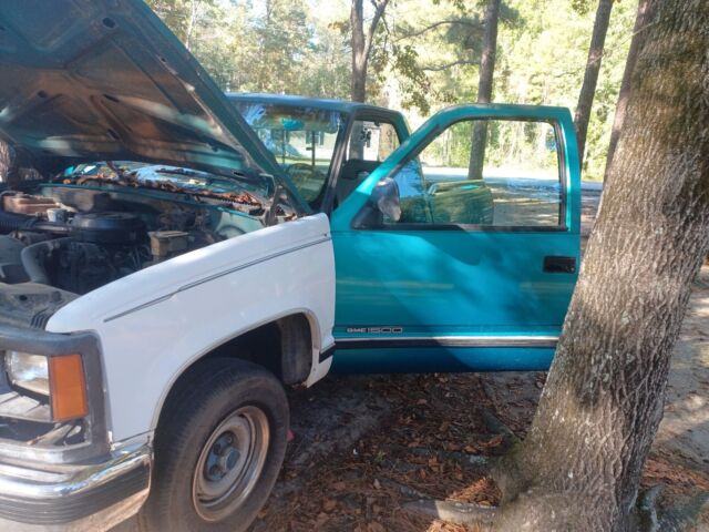 1994 gmc sierra pickup green rwd automatic c1500