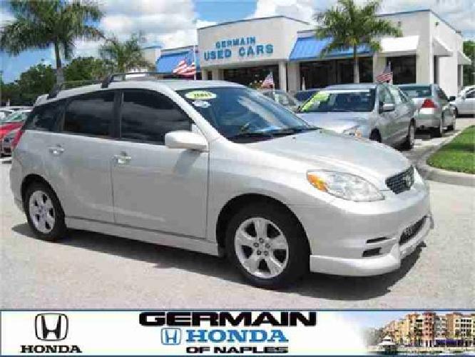 used 2003 toyota matrix xr hatchback, 102,223 miles in naples, fl